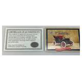 National Motor Museum Mint Miniature Die Cast Cadillac Classics Cars (NIB)