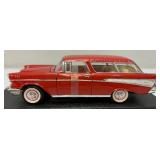 1:18 Scale 1957 Chevy Nomad Die Cast Collectible In Original Boix