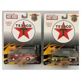 RARE Hod Rod Mail Away Set Of TAXACO Miniature Die Cast Cars (NOC)