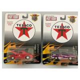 RARE Hod Rod Mail Away Set Of TAXACO Miniature Die Cast Cars (NOC)