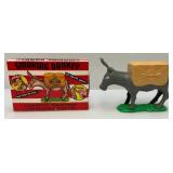 Vintage Smoking Donkey Cigarette Dispenser (In Original Box)