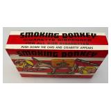 Vintage Smoking Donkey Cigarette Dispenser (In Original Box)