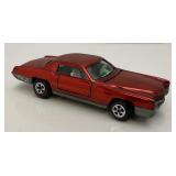 1969 Topper Johnny Lightning Custom Eldorado Transparent Red White Interior ( Very Very Nice Condition)