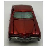 1969 Topper Johnny Lightning Custom Eldorado Transparent Red White Interior ( Very Very Nice Condition)