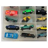 Case Of Misc. Vintage Miniature Die Cast Cars Including REDLINES And More