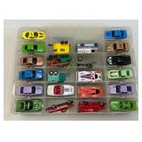 Case Of Misc. Vintage Miniature Die Cast Cars Including REDLINES And More
