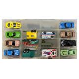 Case Of Misc. Vintage Miniature Die Cast Cars Including REDLINES And More