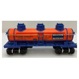 Vintage Lionel Flatbed Toy Truck With Three Dome Tanker Car TMT-18410 In Original Box (Box Has Damage)