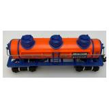 Vintage Lionel Flatbed Toy Truck With Three Dome Tanker Car TMT-18410 In Original Box (Box Has Damage)