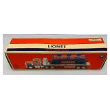 Vintage Lionel Flatbed Toy Truck With Three Dome Tanker Car TMT-18410 In Original Box (Box Has Damage)