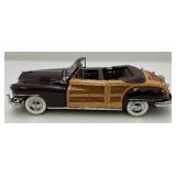 Vintage 1:24 Scale Danbury Mint 1948 Chrysler Town & Country (New In Styrofoam Packing)