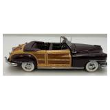 Vintage 1:24 Scale Danbury Mint 1948 Chrysler Town & Country (New In Styrofoam Packing)