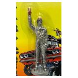 Vintage Jimmy Flintstone Studios Inc Nitro Dragracer Die Cast Figurine