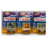 Vintage Johnny Lightning Hollywood On Wheels  Miniature Die Cast Cars Including The Partridge Family, The Monkees & The Andy Griffith Show (NIB)