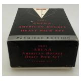 1991 Arena American Hockey Draft Pick Set With COA