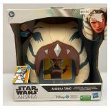 Misc. STAR WARS Action Figures, AHSOKA TANO Electronic Mask (NIB) & More