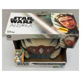 Misc. STAR WARS Action Figures, AHSOKA TANO Electronic Mask (NIB) & More