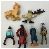 Misc. Pre-Owned Action Figures Including King Kong & More