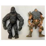Misc. Pre-Owned Action Figures Including King Kong & More