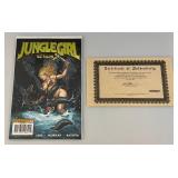 Jungle Girl Limited Edition  Season 2 #1 Foil Edition 1/210 With COA