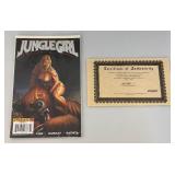 Jungle Girl Limited Edition  Season 2 #4 Foil Edition 1/225 With COA