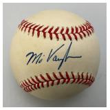 MO VAUGHN Autographed Official Baseball In Original Box
