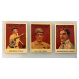 1993 Bordon Miniature Cracker Jack Ball Players Baseball Cards Including COBB, EVERS, LAJOIE, MATHEWSON, And PLANK