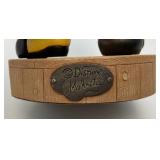 Vintage DISNEY Mickey Mouse Markrita Nifty Hidden Door Pin Box Figurine 10 3/4" With Pin