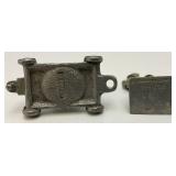 Vintage Disney Miniature Pewter Train Set