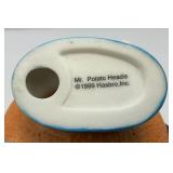 Vintage 1999 DISNEY Miniature Mr. And Mrs. Potato Head Porcelain Figurines 3 3/4"