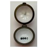 Vintage Disney Honey Bee Winnie The Pooh Boo! Hinged Trinket Box 3"