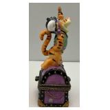 Very RARE Est. $90.00 - $200.00  Disney Winnie The Pooh (Tiger) The Pirate Hinged Trinket Box 4"