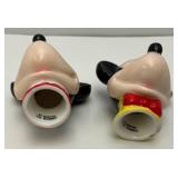 Vintage RARE DISNEY Mickey & Minnie Mouse Miniature Thimbles