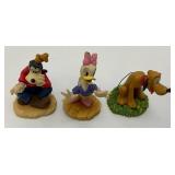 Large Group Of Misc. Disney Miniature Collectible Figurines