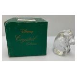 Est. $125.00 - $250.00 Vintage DISNEY Limited Edition 532/2000 "Winnie The Pooh" EEYORE Lead Crystal Figurine 4 1/2" In Original Box  With COA