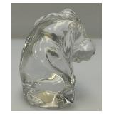 Est. $125.00 - $250.00 Vintage DISNEY Limited Edition 532/2000 "Winnie The Pooh" EEYORE Lead Crystal Figurine 4 1/2" In Original Box  With COA