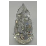 Est. $125.00 - $250.00 Vintage DISNEY Limited Edition 532/2000 "Winnie The Pooh" EEYORE Lead Crystal Figurine 4 1/2" In Original Box  With COA