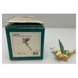 WDCC Walt Disney Classic Collection Tinker Bell Ornament Stand In Original Box (Neck Has Been Well Repaired)