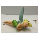 WDCC Walt Disney Classic Collection Tinker Bell Ornament Stand In Original Box (Neck Has Been Well Repaired)