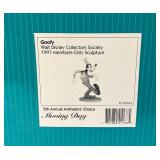 WDCC Walt Disney Classic Collection GOOFY Walt Disney Collectors Society 1997 MEMBERS-ONLY Sculpture (MOVING DAY) In Original Box