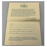 WDCC Walt Disney Classic Collection Dealers Plaque In Original Box