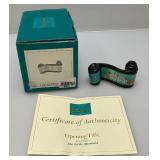 WDCC Walt Disney Classic Collection (The Little Mermaid) Opening Title Scroll With COA In Original Box