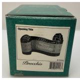WDCC Walt Disney Classic Collection (Pinocchio) Opening Title Scroll With COA In Original Box