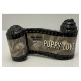 WDCC Walt Disney Classic Collection (Puppy Love) Opening Title Scroll With COA In Original Box