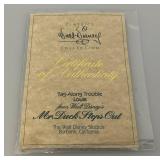 WDCC Walt Disney Classic Collection Mr. Duck Steps Out With COA In Original Box