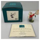 WDCC Walt Disney Classic Collection"Alice And Wonderland" White Rabbit "No Time To Say Hello-Goodbye" With COA In Original Box
