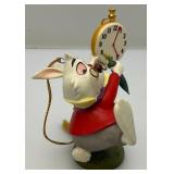 WDCC Walt Disney Classic Collection"Alice And Wonderland" White Rabbit "No Time To Say Hello-Goodbye" With COA In Original Box