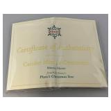 WDCC Walt Disney Classic Collection Plutos Christmas Tree -Minnie Mouse Caroler With Coa In Original Box