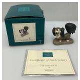 RARE WDCC Walt Disney Classic Collection "Puppy Love"  Flirtatious FiFi With COA In Original Box