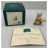 WDCC Walt Disney Classic Collection "Thumper" Belly Laugh Ornament With COA In Original Box